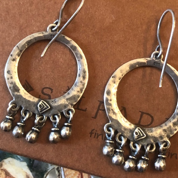 Vintage Silpada Cha-Cha Sterling Silver Earrings W1526 - Picture 6 of 15